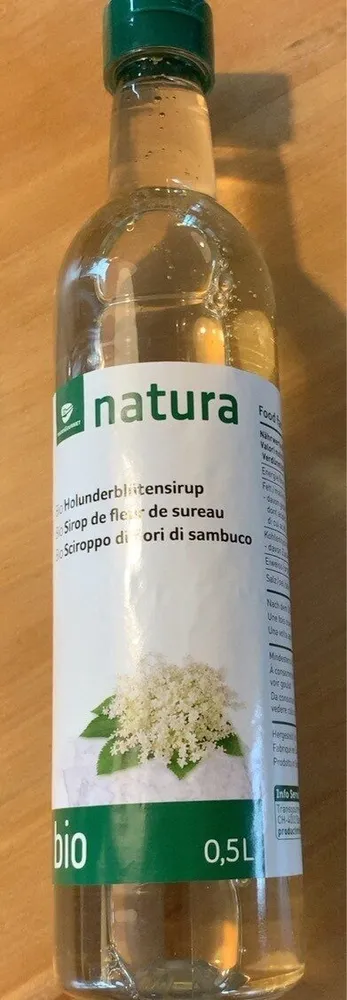 Holunderblütensirup