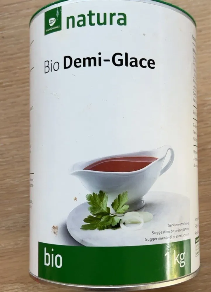 Sauce brune bio demi-glace