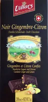 Chocolat noir gingembre-citron