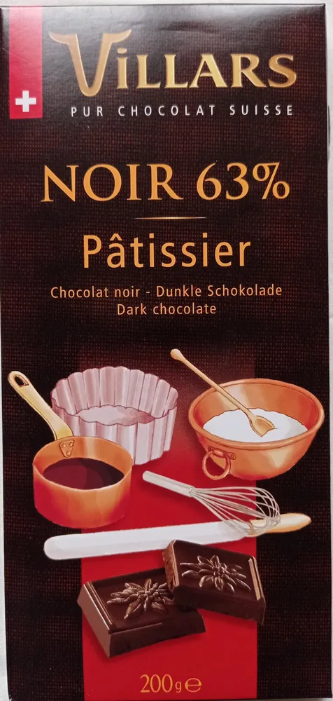 Noir Pâtissier 63%