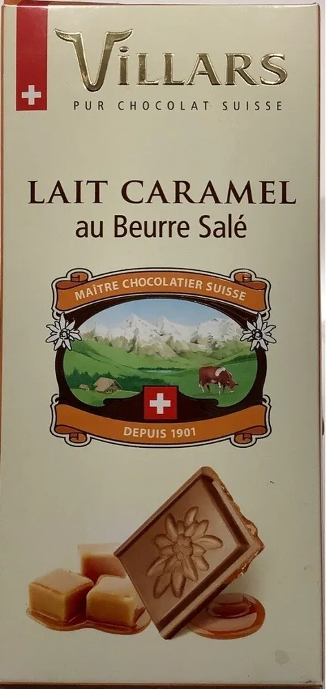 Chocolat Lait Caramel au beurre salé