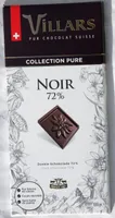 Chocolat Noir 72%, Collection Pure