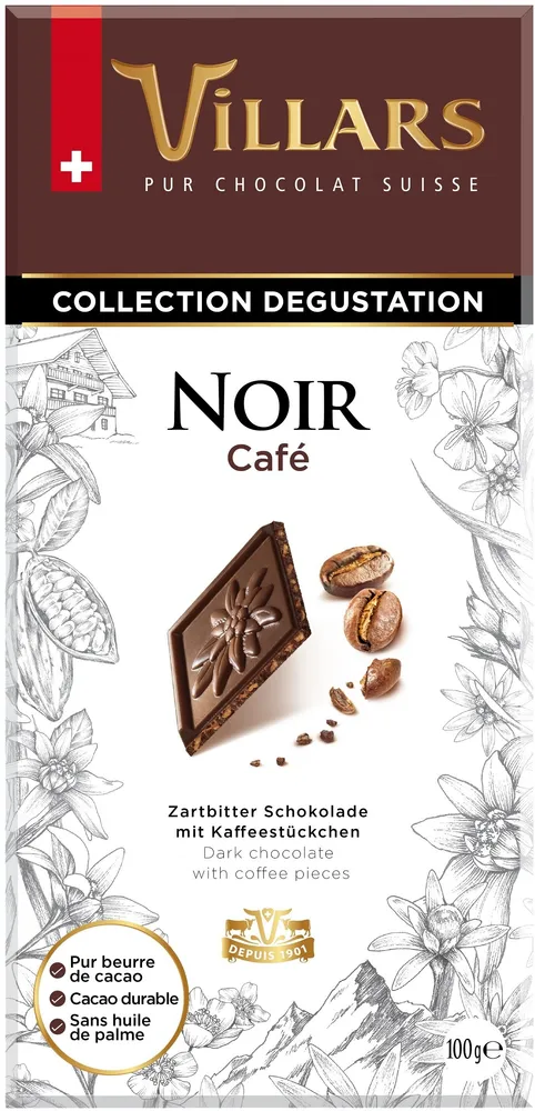 Noir aux Pépites de Café