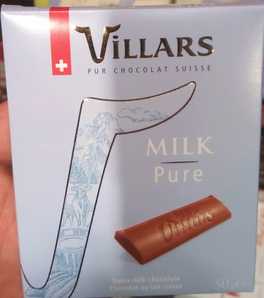 Milk pure - Chocolat au lait suisse