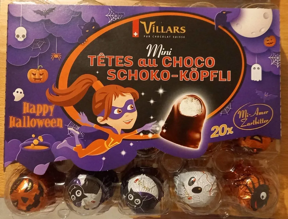 Mini tête de choco