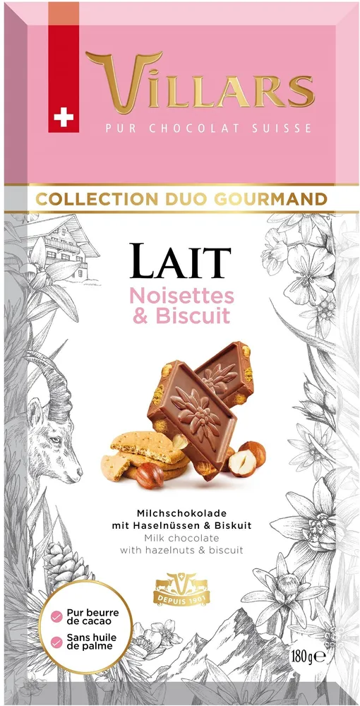 Lait Noisettes et Biscuit