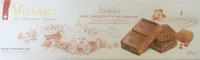 Swiss chocolate with caramel