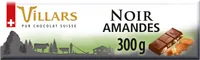 Chocolat Villars Noir Amandes 300g