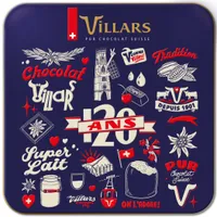 Boîte Chocolats pralinés Villars 120 ans 250g - NEW