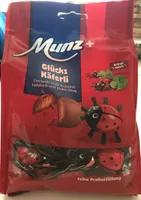 Coccinelles fourrées au praliné
