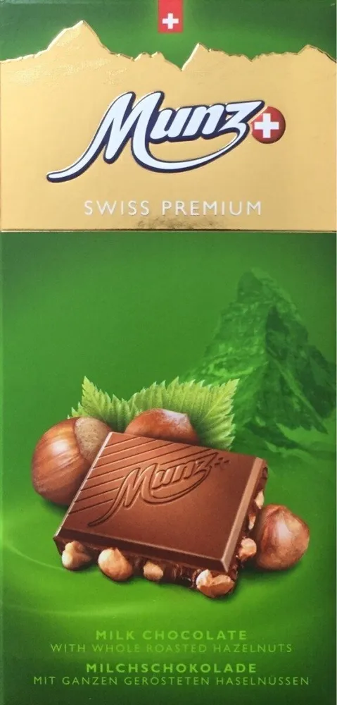 Milk Chocolate with Whole Roasted Hazelnuts