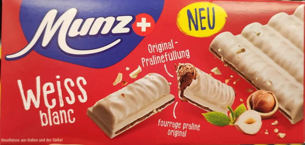 Weiß pralinéfüllung