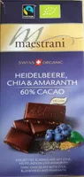 Heidelbeere chia&amaranth 60% cacao