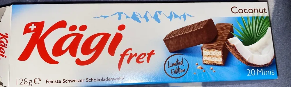 fret Schokoladenwaffel Coconut