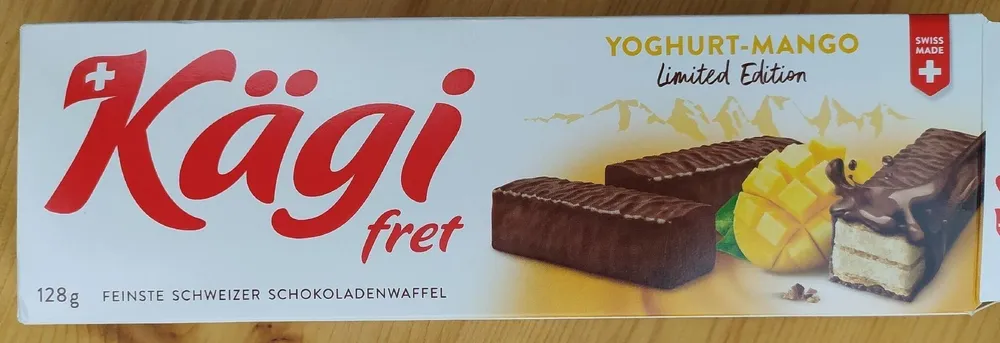Kägi fret yogurt-mango limited edition