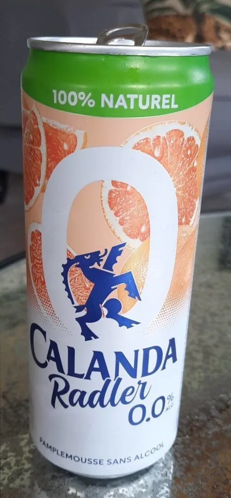 Calandre Radler pamplemousse sans alcool