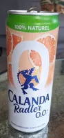 Calandre Radler pamplemousse sans alcool