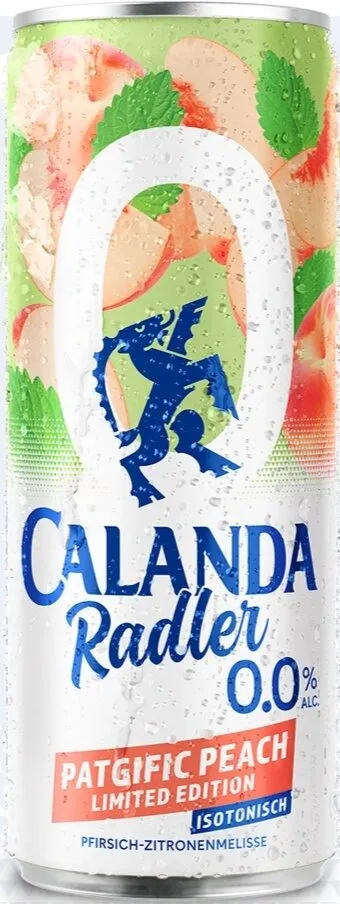 Calanda Radler Patgific Peach Limited Edition