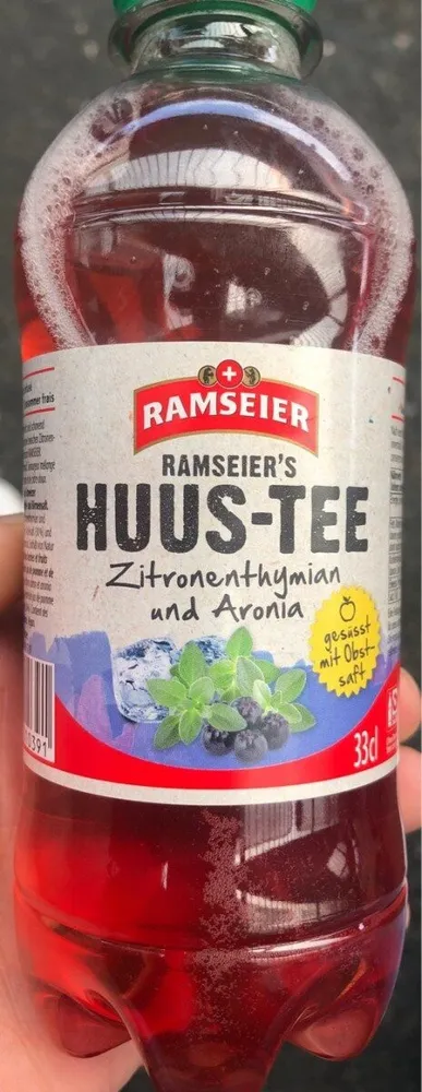Thé maison thym citron et aronia