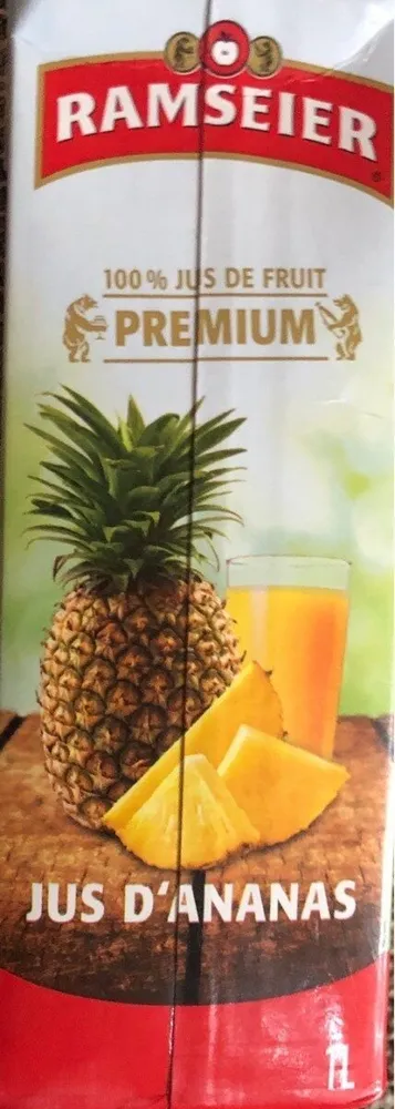 Jus d'ananas premium