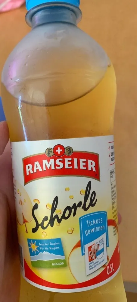 Schorle blau