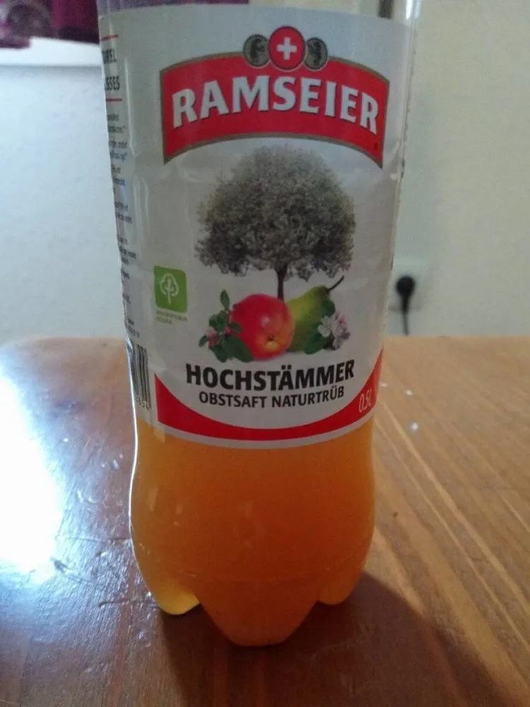 Jus de pomme et de poire non filtré