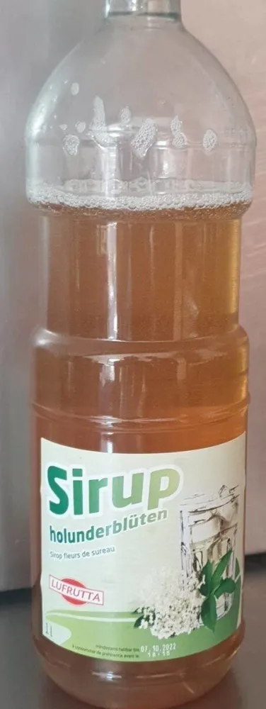 Sirup Holunderblüten