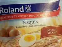 Pain Croustillant Sésame Roland 200 gr, 5 Paquets