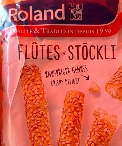 Flûtes Au Sésame, 125 Grammes, Marque Kambly