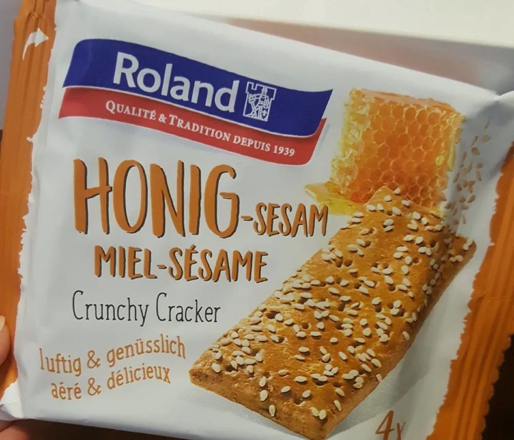 Cruchy Cracker Miel-Sésame