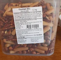 Cocktail mix 1,2 kilo biscuit salés