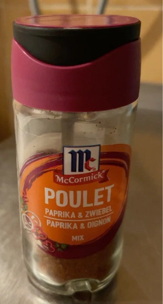 Poulet paprika & oignon