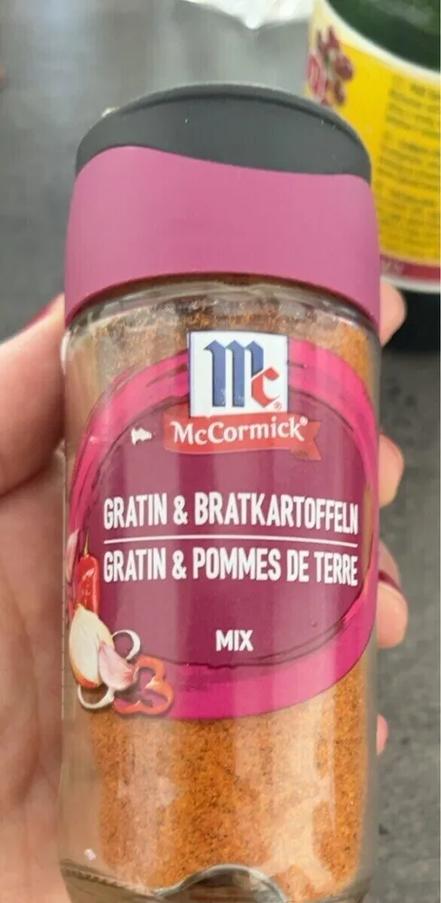 Epice gratin et pommes de terre