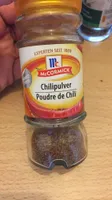 Chilipulver Poudre de chili mix