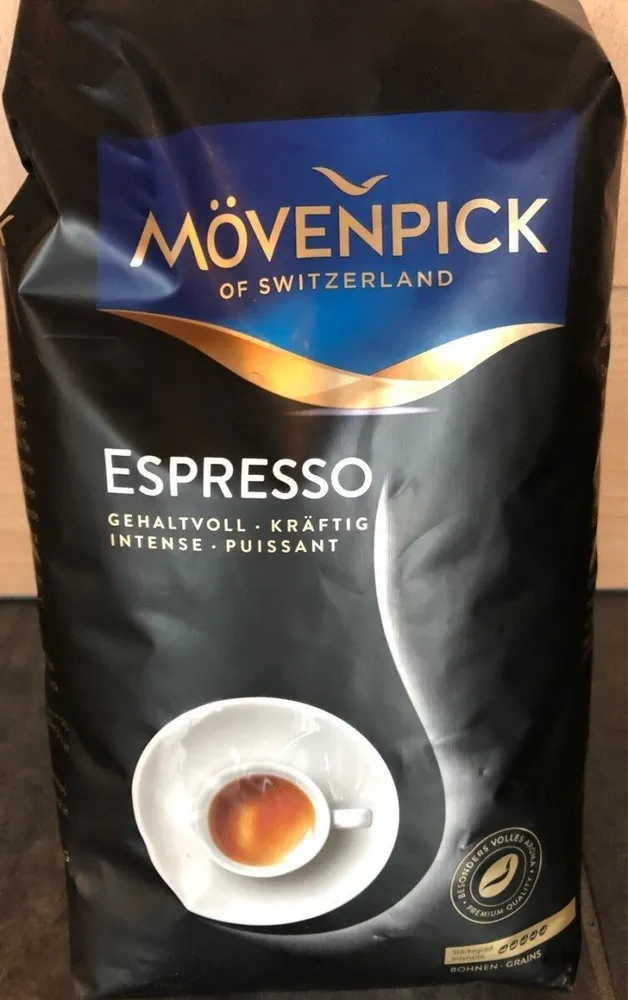Mövenpick Espresso Ganze Bohnen 1'000G