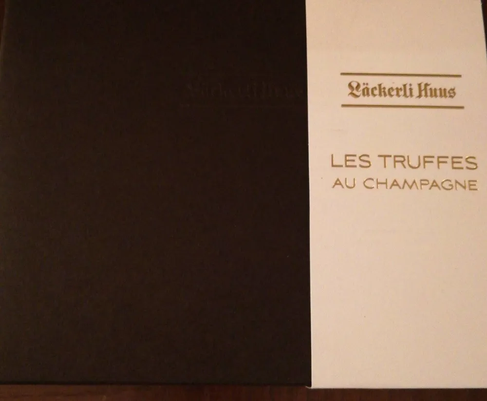 Les truffes au champagne
