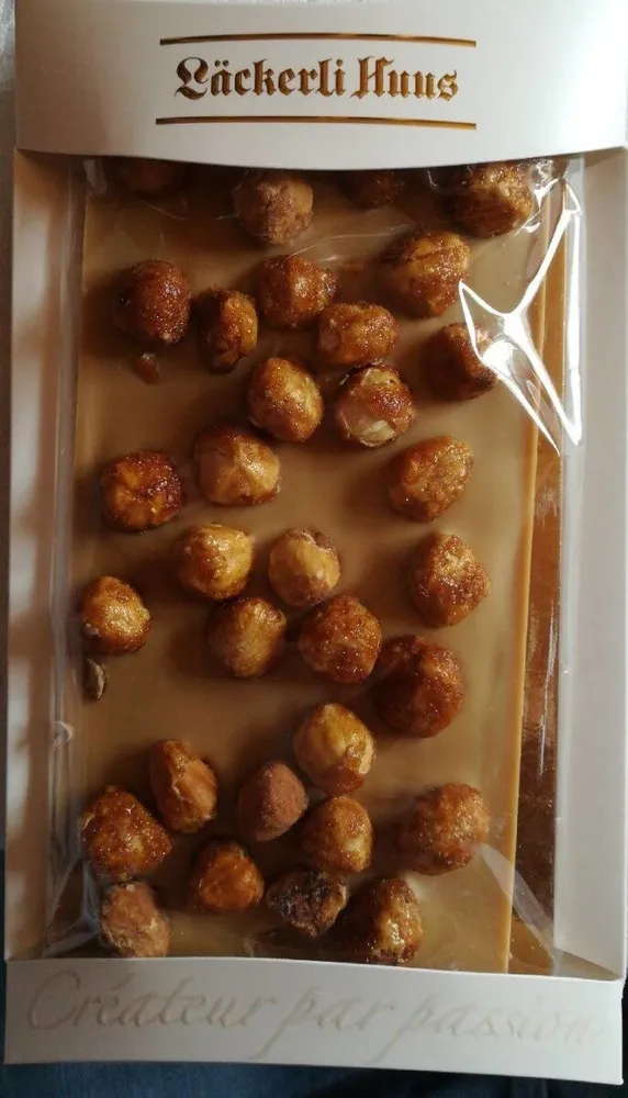 Chocolat aux noisettes blond