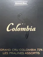GRAND CRU COLOMBIA 72 % LES PRALINES ASSORTIS
