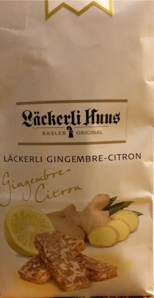 Biscuit gingembre citron