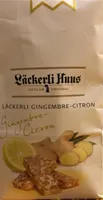 Biscuit gingembre citron