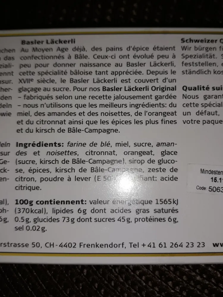 Basler Læckerli