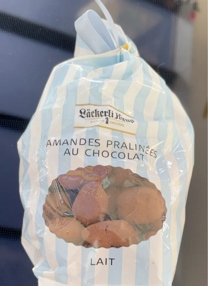 Amandees pralinées au chocolat