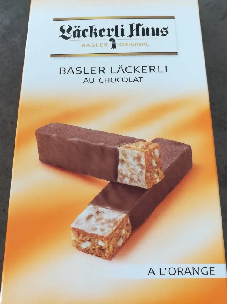 Basler Läckerli au chocolat