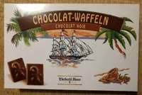 Chocolat Waffeln Chocolat Noir, Schokolade