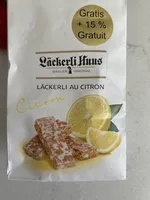 Läckerli au Citron