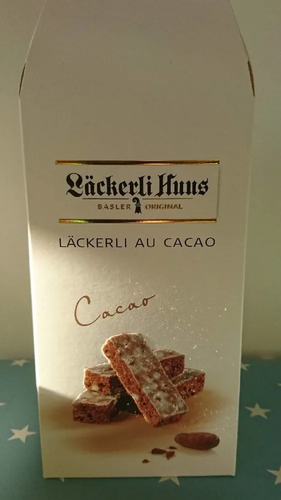 Läckerli au chocolat