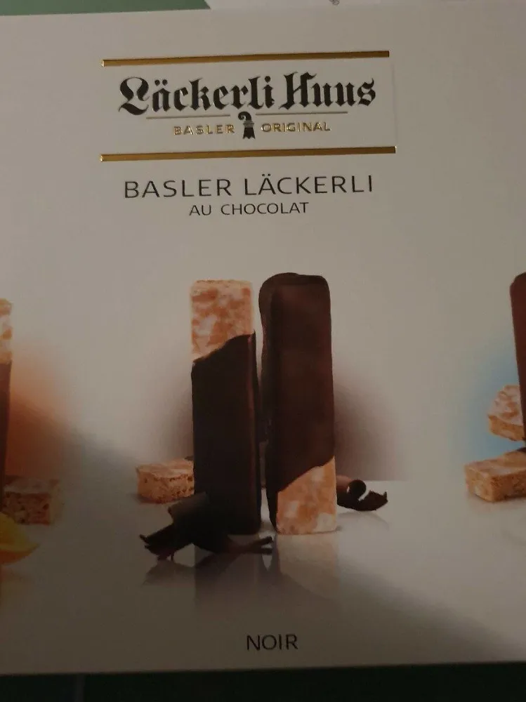 Basler läckerli au chocolat