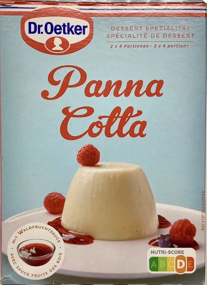 Crème en poudre Panna Cotta