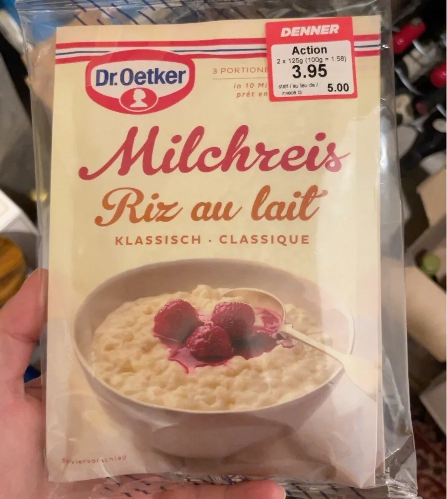 Riz au lait