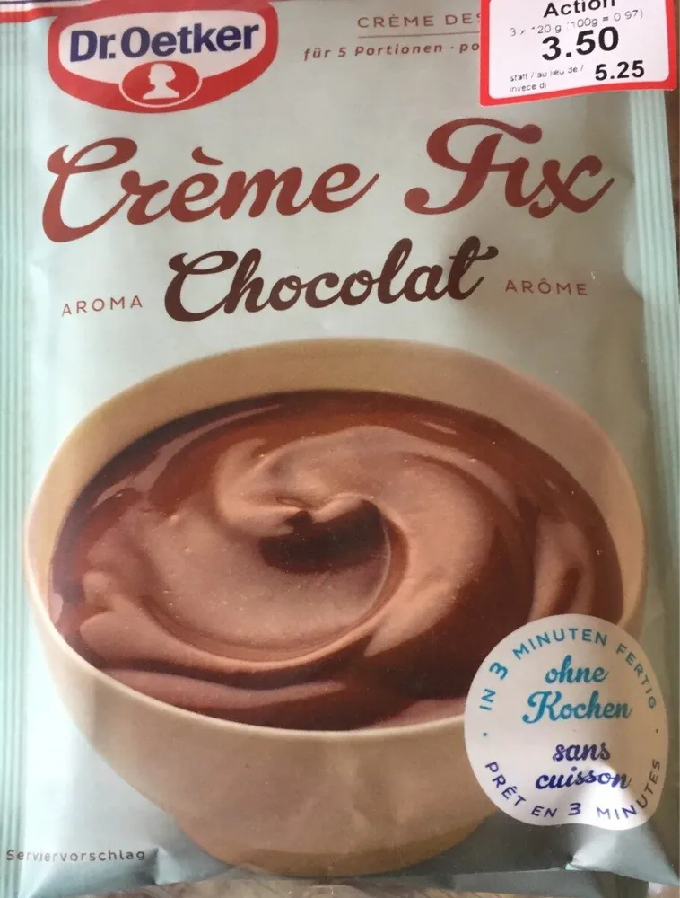 Crème chocolat